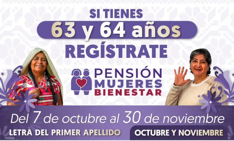 Pensión mujeres adultas mayores 2024